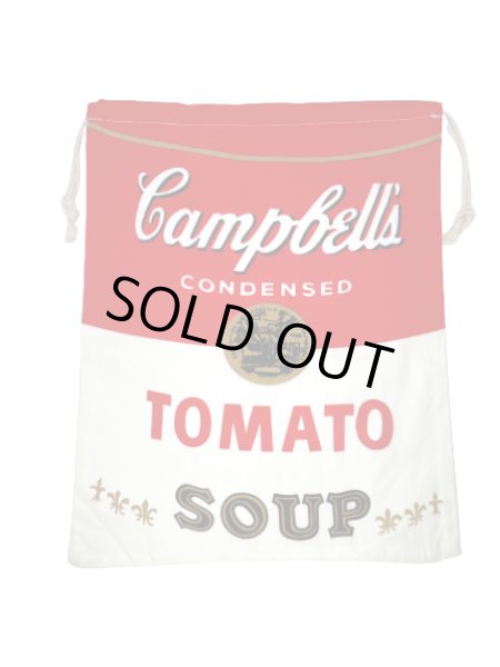 画像2: Campbell's soup キャンベル スープ缶柄｜巾着袋 (2)