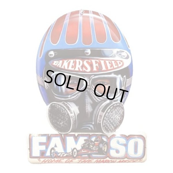 画像3:  BAKERSFIELD｜ヘルメット｜メタルエンボスプレート大 (3)