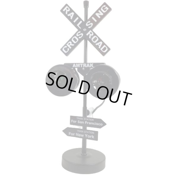 画像3: Rail Road Sign|ブラック|レールロードサイン (3)