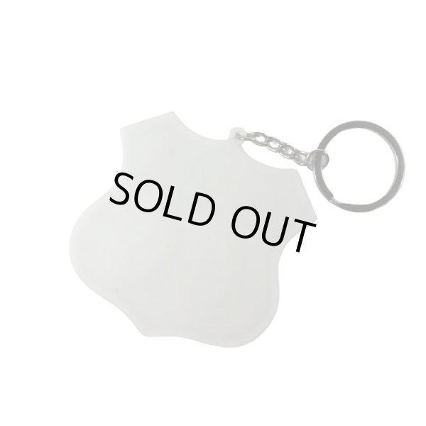 画像2: ルート66白|ラバーキーホルダー (2)