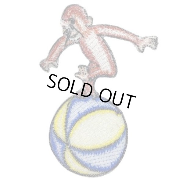 画像2: おさるのジョージ２ |ワッペン (2)