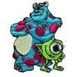 画像2: モンスターズインク|サリー&マイク|ワッペン (2)