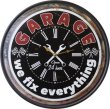 画像1: GARAGE｜メタルクロック｜壁掛け時計 (1)