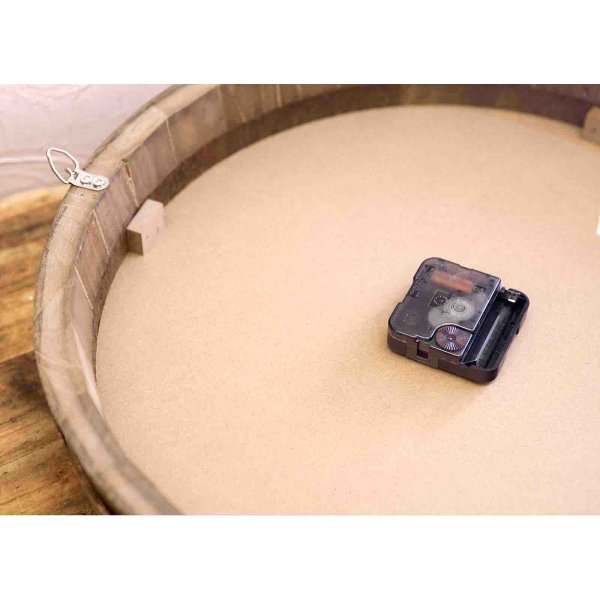 画像4: ウイスキーバレルトップ｜ウォールクロック｜WHISKEY｜壁掛け時計 (4)