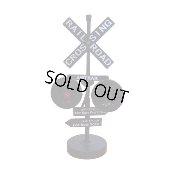 画像4: Rail Road Sign|ブラック|レールロードサイン (4)