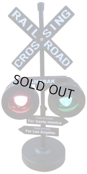 画像2: Rail Road Sign|ブラック|レールロードサイン (2)