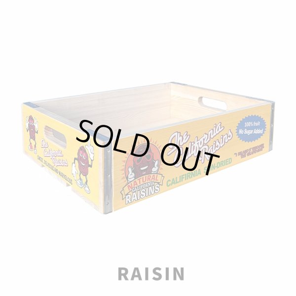 画像1: レーズン|ウッドクレート 木箱 (1)