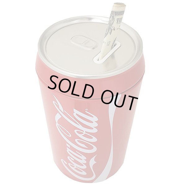 画像4: COCACOLA｜コカ・コーラ |ブリキ缶バンク ｜貯金箱 (4)