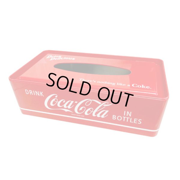 画像1: COCACOLA｜コカ・コーラ |レッド｜ティッシュケース (1)
