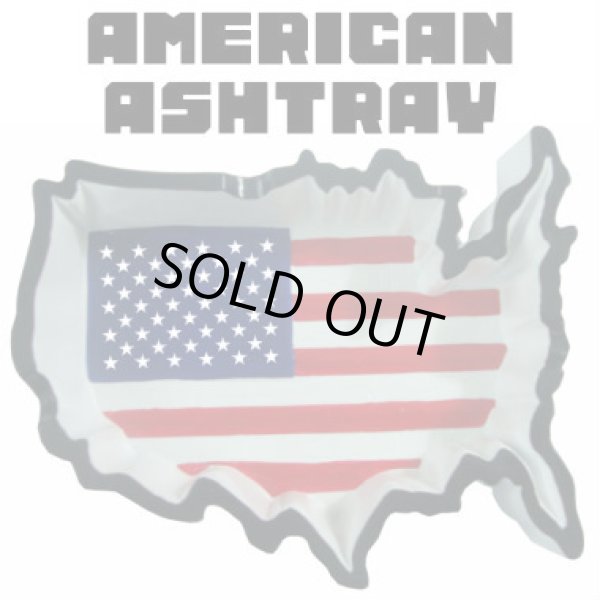 画像2: アメリカ マップ｜ 国旗柄｜灰皿  (2)