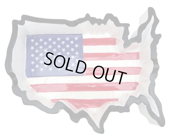 画像4: アメリカ マップ｜ 国旗柄｜灰皿  (4)