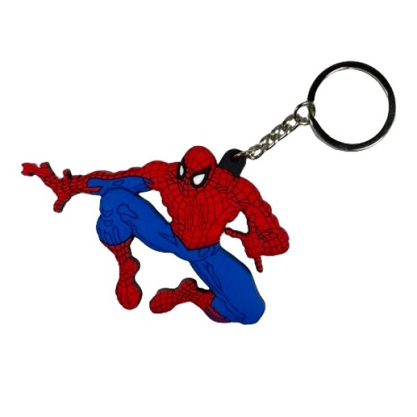 画像1: スパイダーマン１|MARVEL|マーベル |ラバーキーホルダー (1)