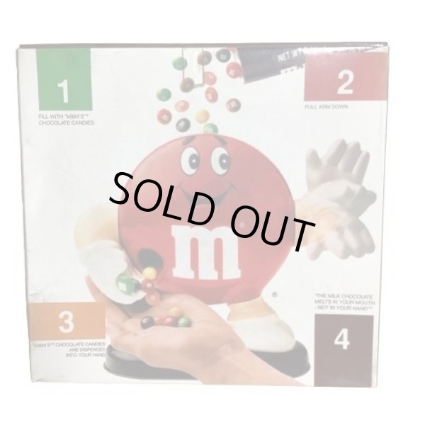 画像2: エムアンドエム｜ｍ＆ｍ’ｓ|レッド｜箱付｜チョコディスペンサー1（中古） (2)