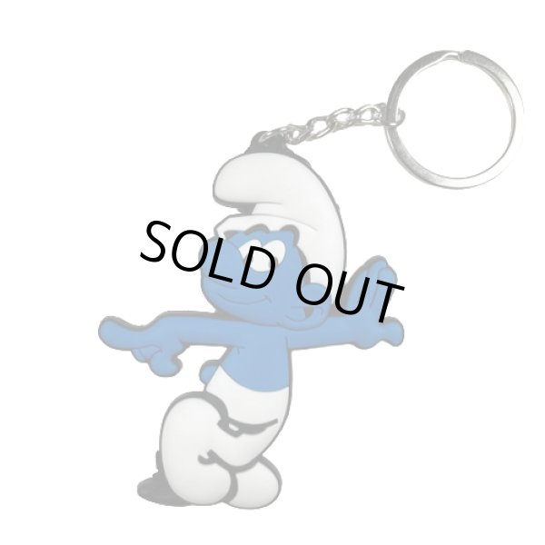 画像1: スマーフ|ラバーキーホルダー (1)