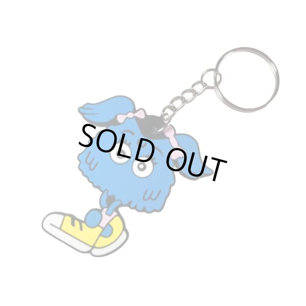 画像1: マクドナルド|フライガールブルー|ラバーキーホルダー (1)