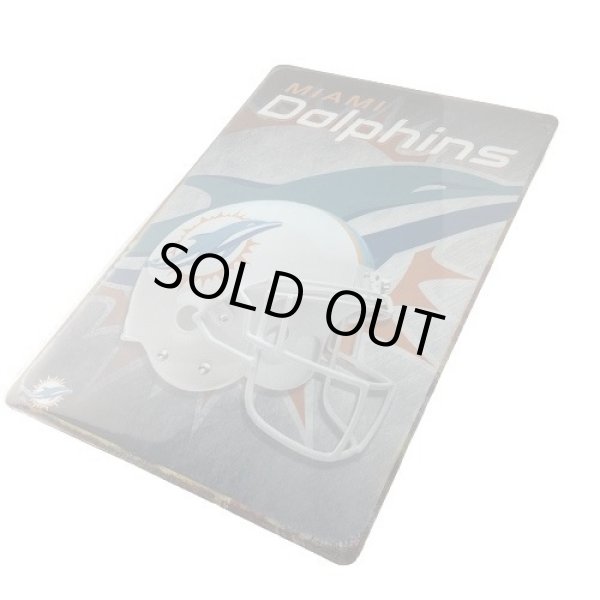 画像2: NFL｜マイアミ・ドルフィンズ |メタルプレート (2)