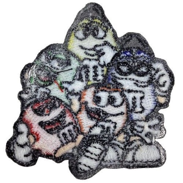 画像3: エムアンドエムズ｜ｍ＆ｍ’ｓ|全員集合|ワッペン (3)