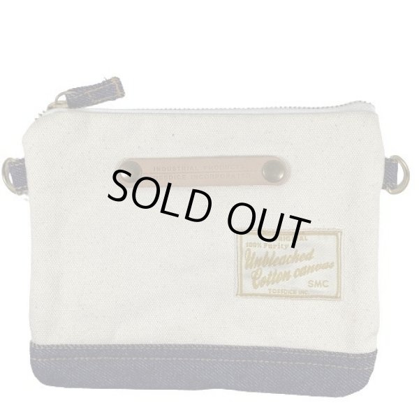 画像1: MINI CLUTCH BAG |ミニ クラッチ ポーチ|ホワイト (1)