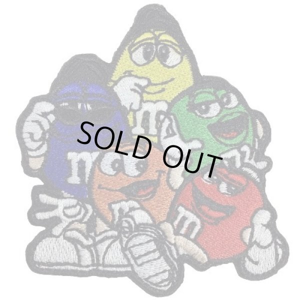 画像1: エムアンドエムズ｜ｍ＆ｍ’ｓ|全員集合|ワッペン (1)