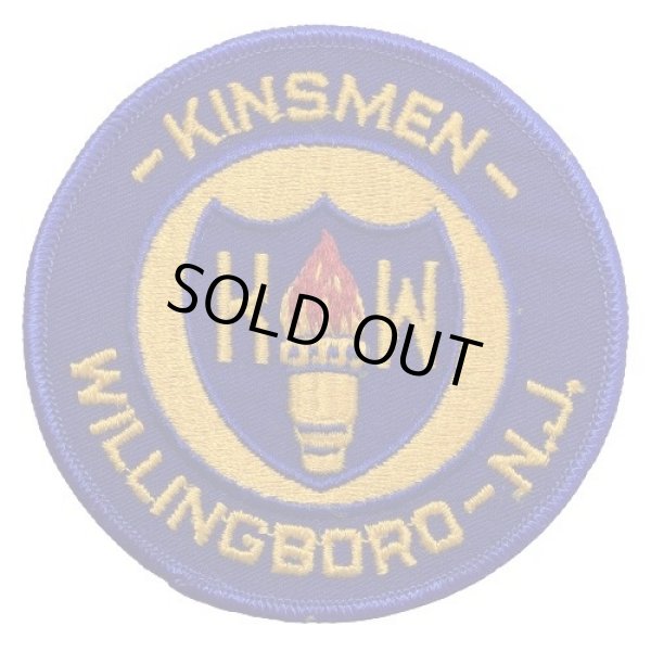 画像1: KINSMEN WILLING BORO-N.J. |ワッペン (1)