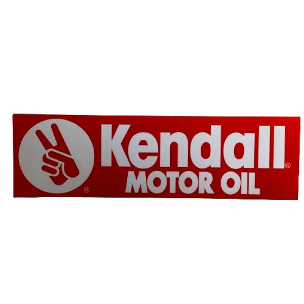 画像1: Kendallモーターオイル|ステッカー１ (1)