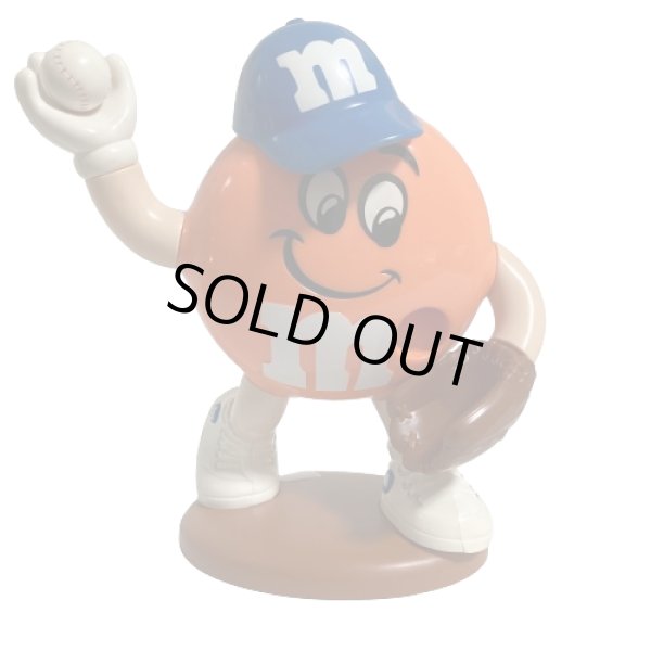画像6: エムアンドエム｜ｍ＆ｍ’ｓ|オレンジ｜ベースボール｜箱付｜チョコディスペンサー２（中古） (6)