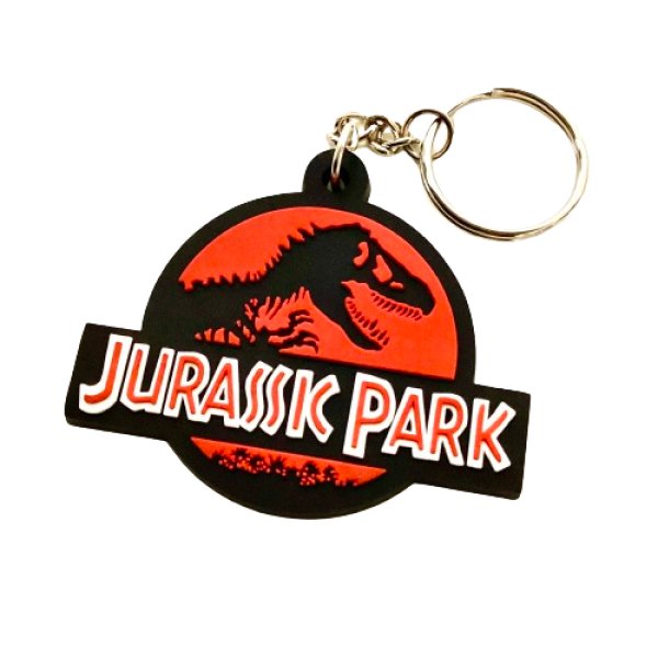 画像1: JURASSIC PARK|ジュラシックパーク|ラバーキーホルダー (1)