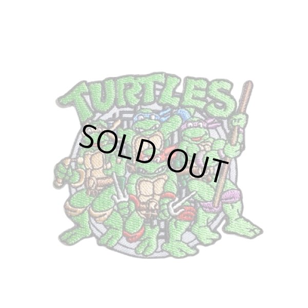 画像1: ミュータントタートルズ|TURTLES|ワッペン (1)