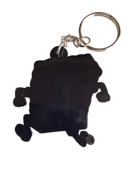 画像2: スポンジ・ボブ３|ラバーキーホルダー (2)