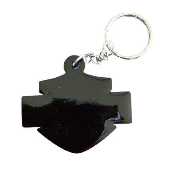 画像2: HARLEY-DAVIDSON|ハーレーダビッドソン|ロゴ|ラバーキーホルダー (2)