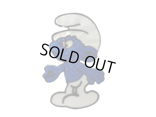 画像1: スマーフ｜グランピー・スマーフ|刺繍ワッペン (1)