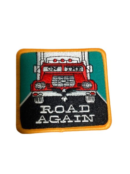 画像1: ROAD AGAIN|刺繍ワッペン (1)