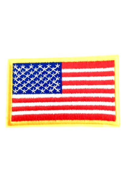 画像1: アメリカ国旗|ワッペン (1)