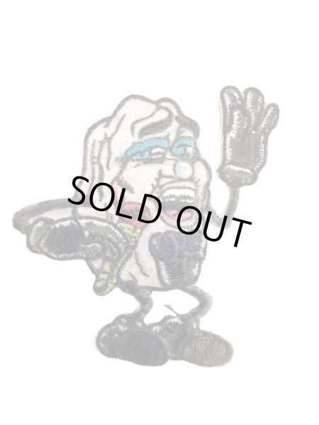 画像2: カリフォルニアレーズン|刺繍ワッペン (2)