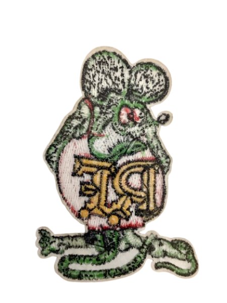 画像2: ラットフィンク|刺繡ワッペン (2)